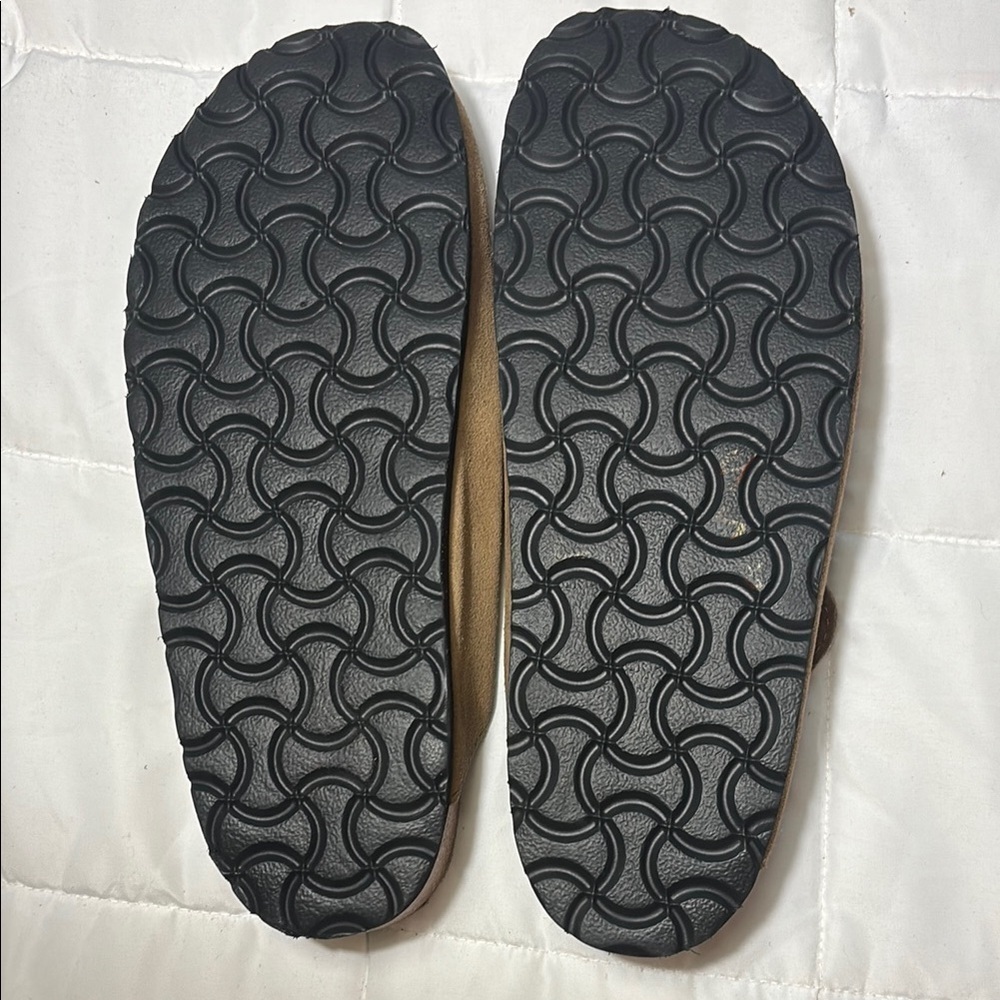 Sonoma Goods For Life® Waterford Tan Suede Clogs - Picture 6 of 9